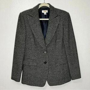TALBOTS Tweed Two button Blazer | size 6